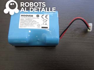 Robot aspirador Hoover Robocom RBC090 bateria