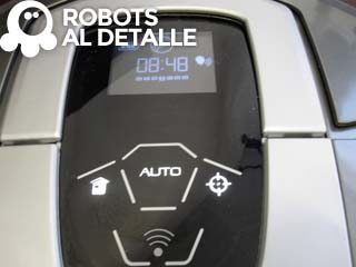 Robot aspirador Hoover Robocom RBC090 detalle paneljpg