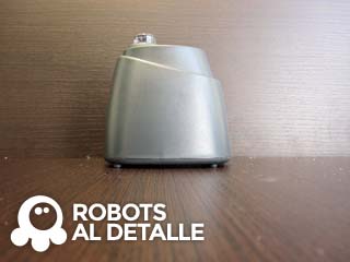 Robot aspirador Hoover Robocom RBC090 pared virtual vista lateral