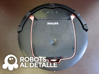 Robot aspirador Philips SmarPro Active parte superior