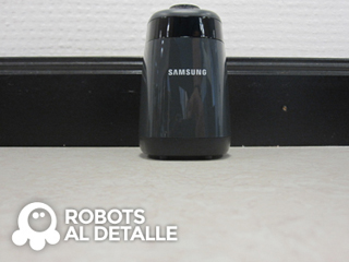 Robot aspirador Samsung Powerbot VR9000 pared virtual